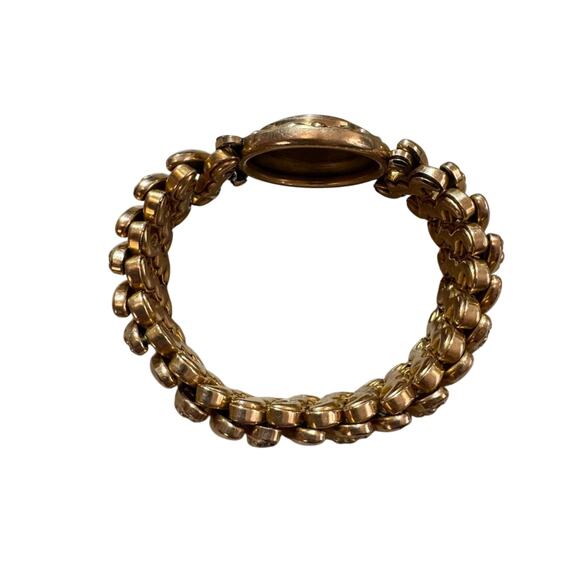 Vintage Monogram American Queen Childs Sweetheart Expansion Bracelet- 1930s RARE - Picture 3 of 10